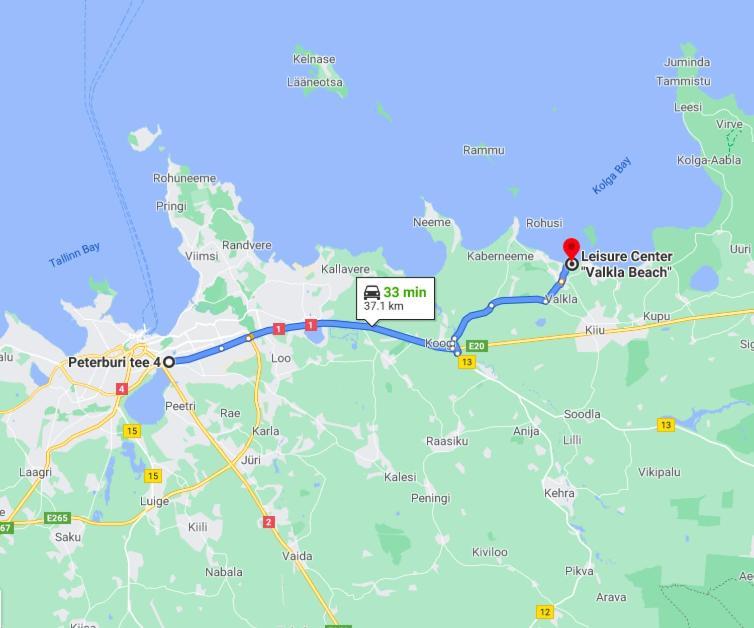 Lodge Valkla Puhkekeskuse Saunamaja Kuusalu